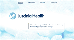Desktop Screenshot of lusciniahealth.com