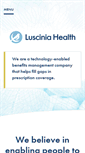 Mobile Screenshot of lusciniahealth.com